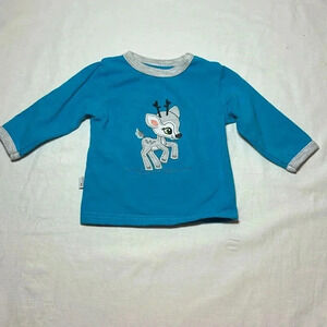 Koala Baby - long sleeve Christmas/Reindeer  T-shirt. Size 0-3 months